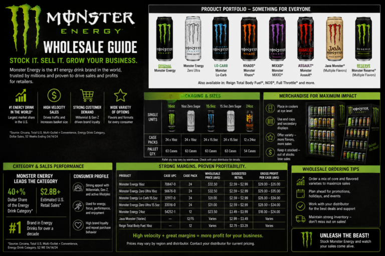 Monster Energy Wholesale Guide