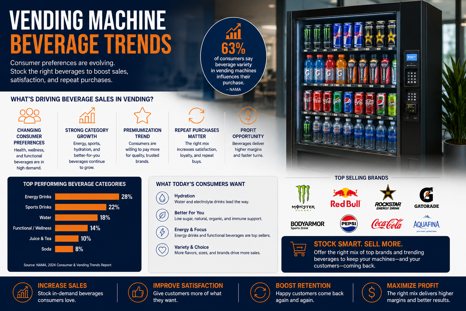 Vending Machine Beverage Trends