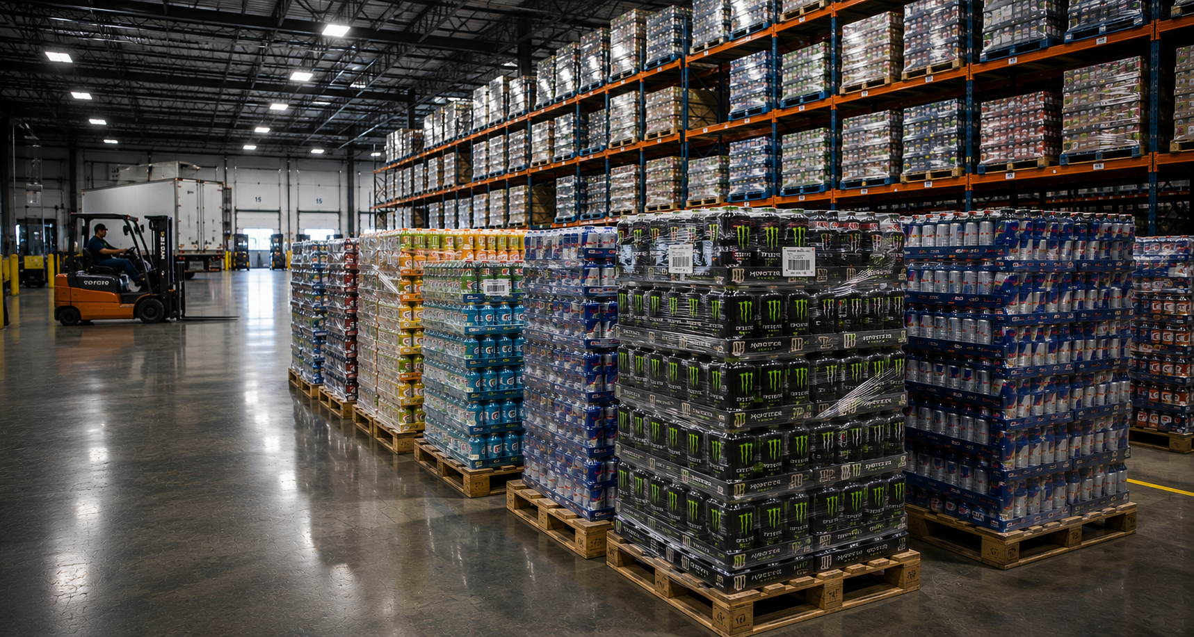 Energy Drink Pallet Orders