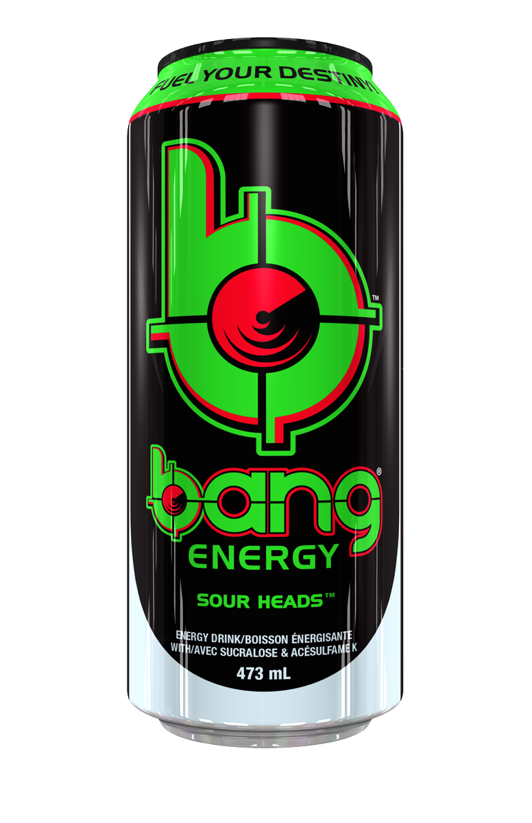 Bang Energy drink can product photograph
