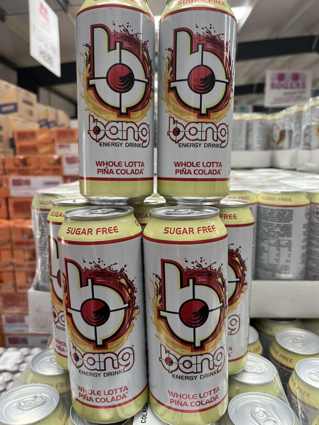 Bang Energy wholesale pallet supply for retail and vending buyers