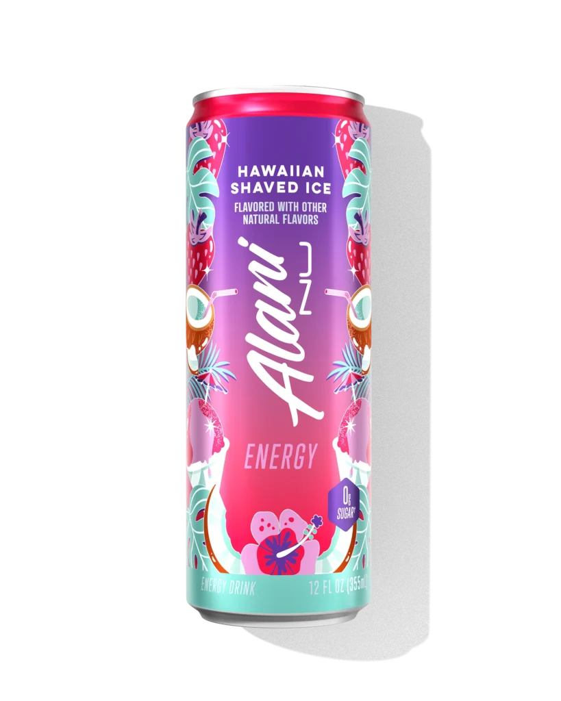 Alani Nu wholesale Hawaiian Shaved Ice 12 oz can