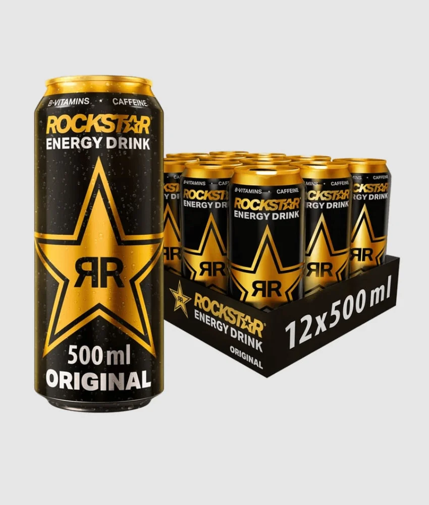 Rockstar Energy drink product photograph