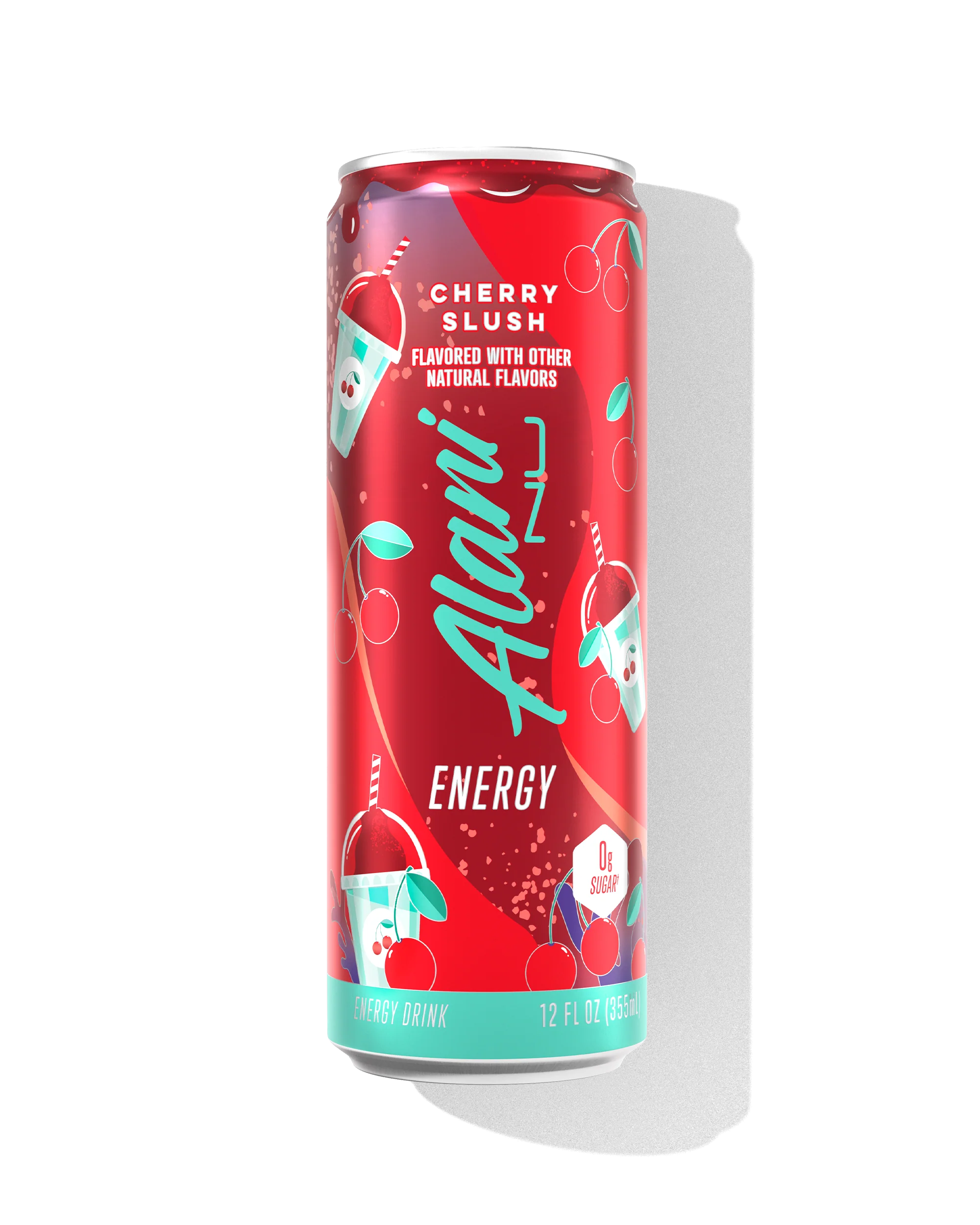 Alani Nu Cherry Slush energy drink can photograph